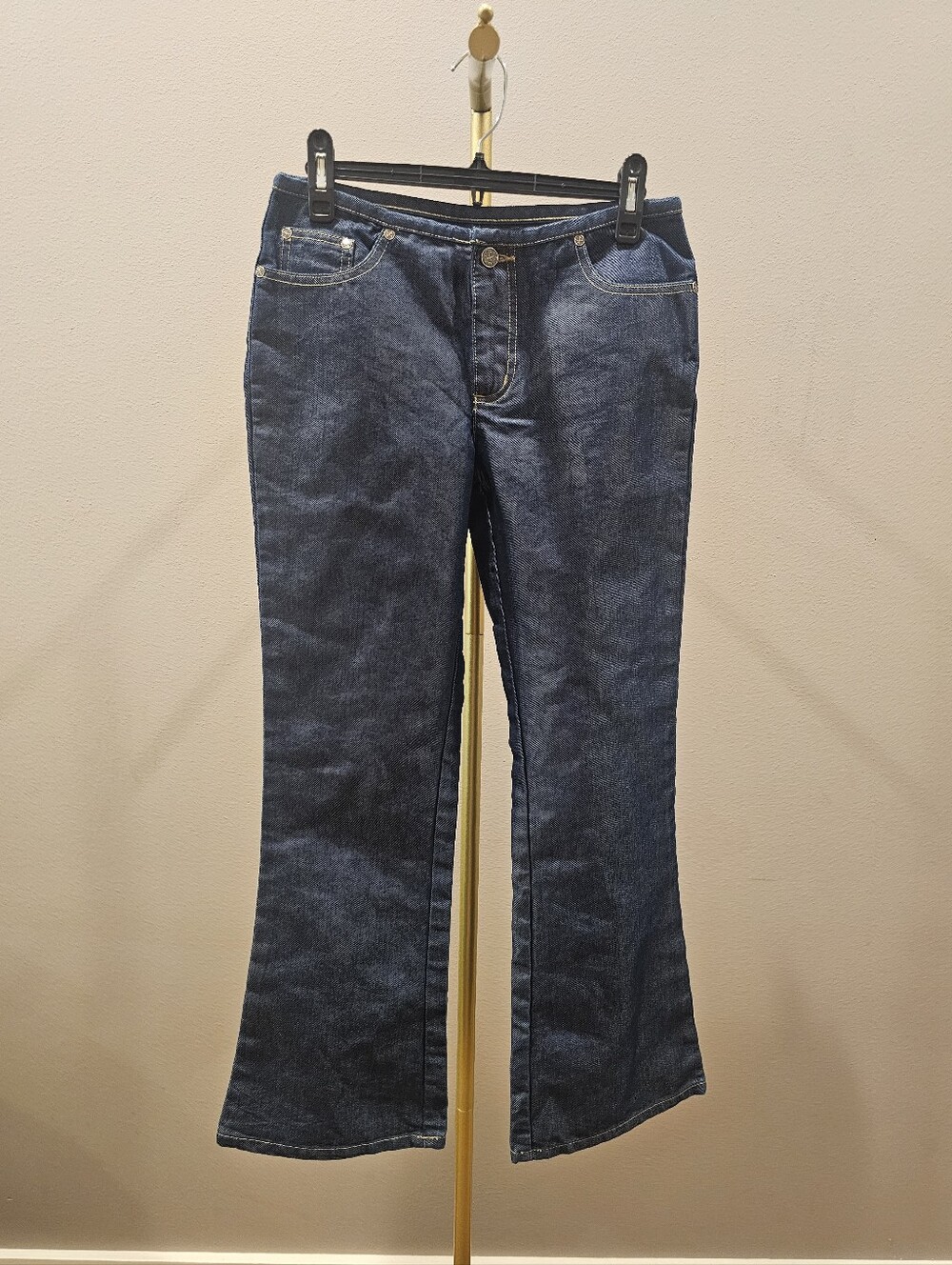 Vintage Low Rise Xhilaration Dark Blue Flare Jeans